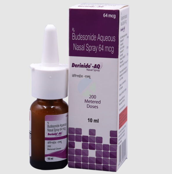 Generic Budesonide Aq 64 mcg (10ml) Nasal Spray - 200 Metred Doses